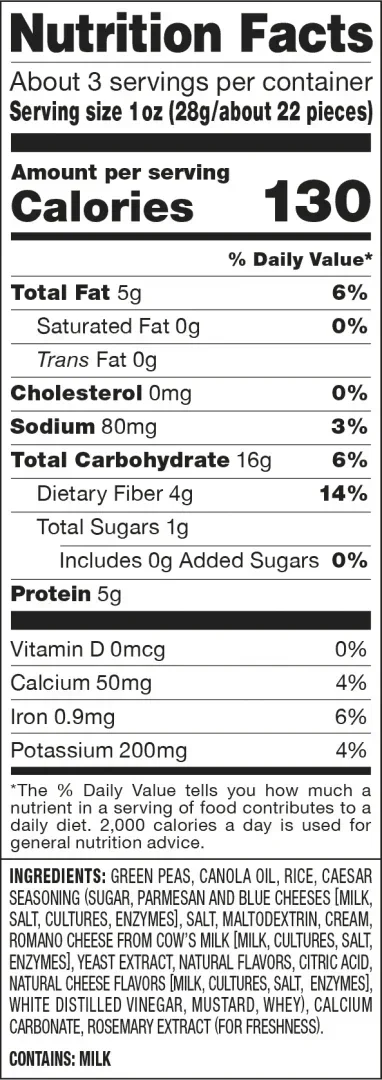 Calbee Harvest Snaps Caesar 3.3oz. - East Side Grocery
