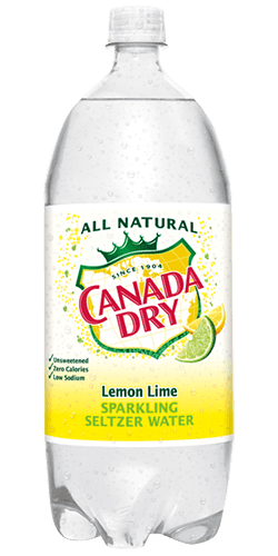 Canada Dry Lemon-Lime Seltzer 2 Liter - East Side Grocery