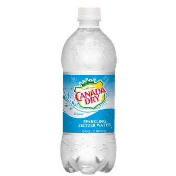Canada Dry Seltzer Original 20oz. Bottle - East Side Grocery