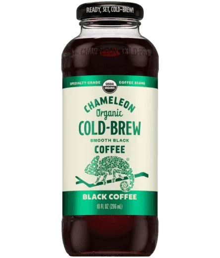 Chameleon Organic Cold Brew Black Coffee- 10oz. - East Side Grocery