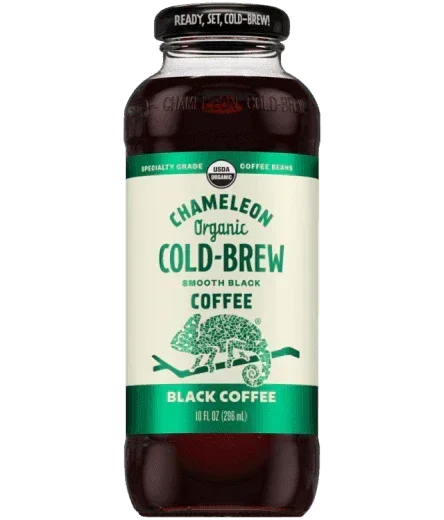 Chameleon Organic Cold Brew Black Coffee- 10oz. - East Side Grocery