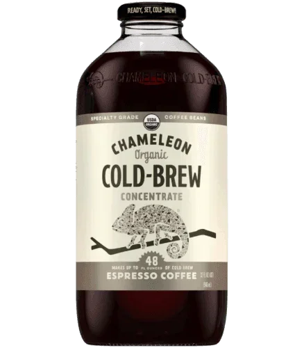 Chameleon Organic Cold Brew Espresso Coffee Concentrates - 32oz. - East Side Grocery