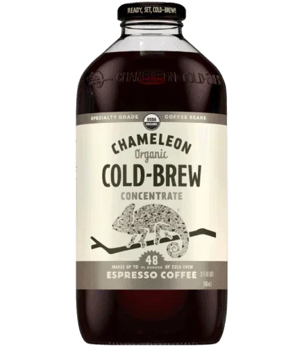 Chameleon Organic Cold Brew Espresso Coffee Concentrates - 32oz. - East Side Grocery