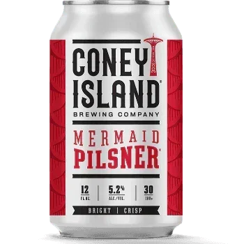 Coney Island Mermaid Pilsner 12oz. Can - East Side Grocery
