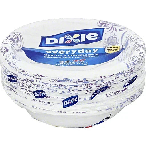 Dixie Everyday Bowls 10oz. 35 Count - East Side Grocery