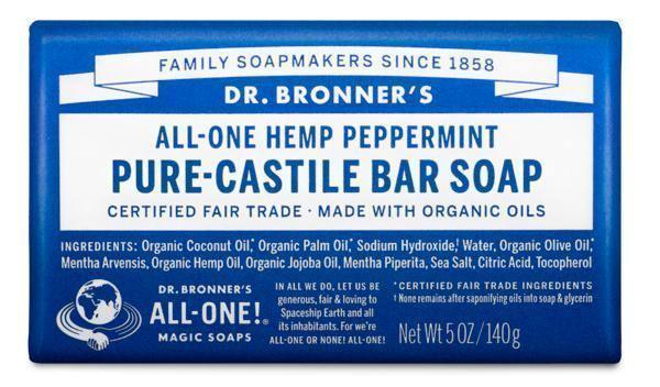 Dr. Bronner's Bath Soap Bar 5oz. - East Side Grocery