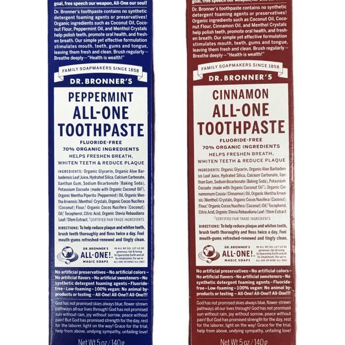 Dr. Bronner's Toothpaste 5oz. - East Side Grocery