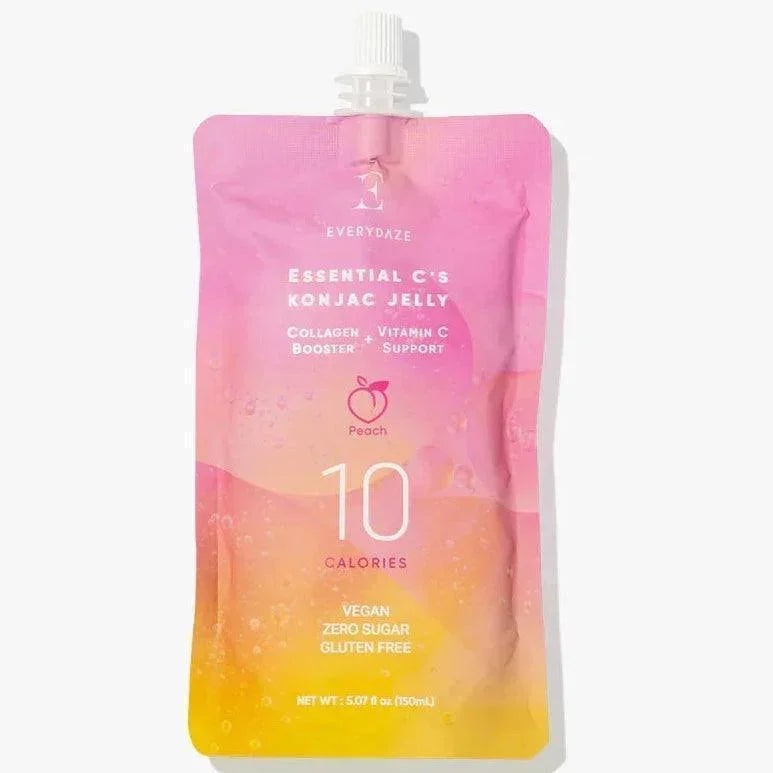 Everydaze Essential C's Konjac Jelly Peach 5.7oz. - East Side Grocery