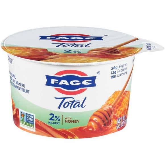 Fage Total Yogurt 2% Honey 5.3oz. - East Side Grocery