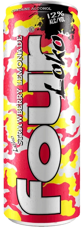 Four Loko Strawberry Lemonade 24oz. Can - East Side Grocery