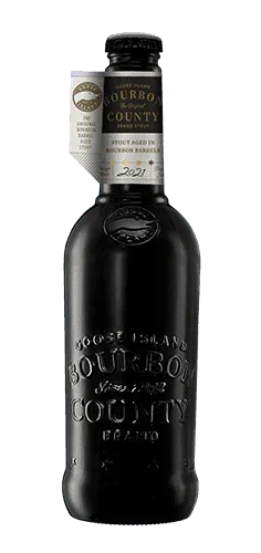 Goose Island Bourbon County Stout Original (2021) 16.9oz. Bottle - East Side Grocery
