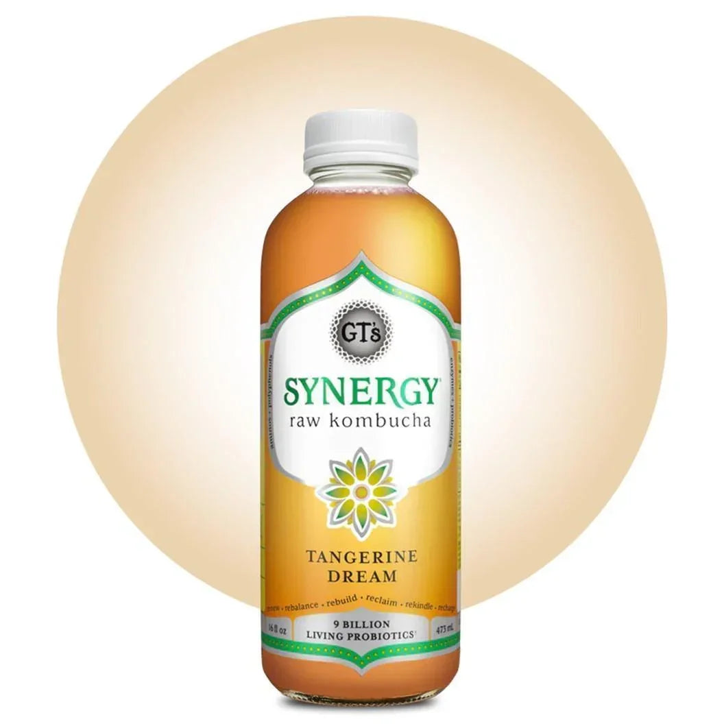 GT'S Synergy Kombucha Tangerine Dream 16oz. - East Side Grocery