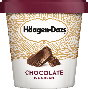 Haagen Dazs Ice Cream Chocolate 14oz. - East Side Grocery