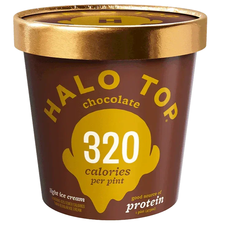 Halo Top Ice Cream Chocolate 16oz. - East Side Grocery