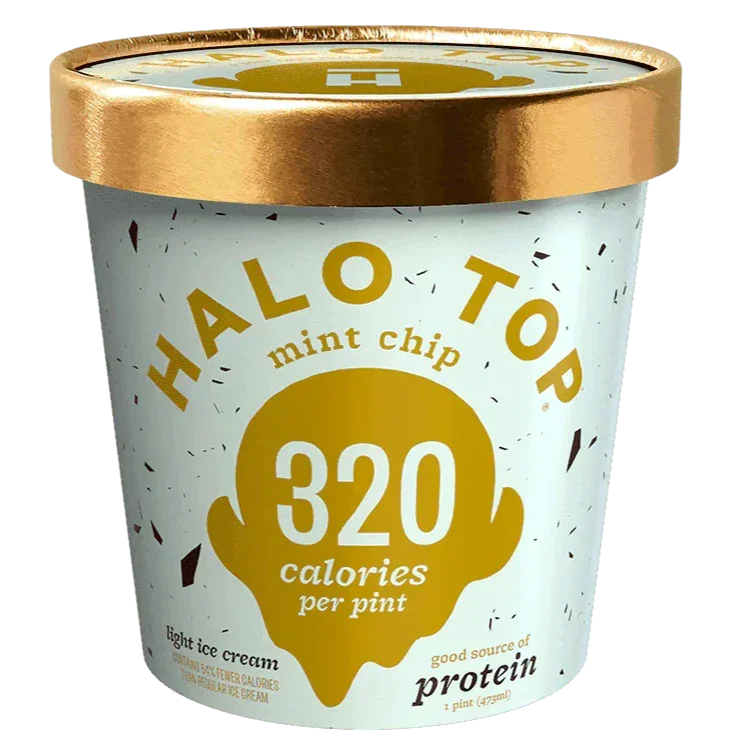 Halo Top Ice Cream Mint Chip 16oz. - East Side Grocery