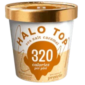 Halo Top Ice Cream Sea Salt Caramel 16oz. - East Side Grocery