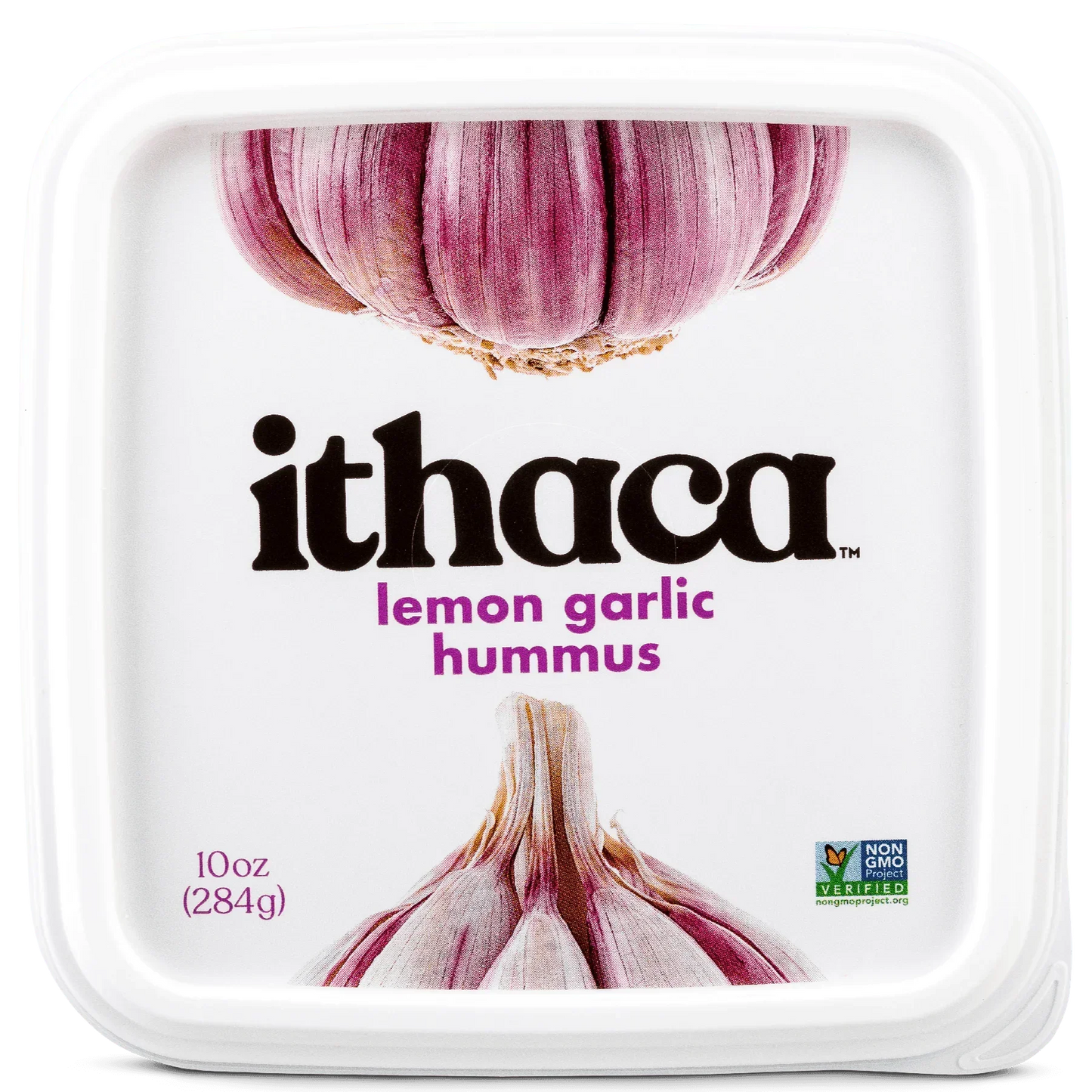 Ithaca Hummus Lemon Garlic 10oz. - East Side Grocery