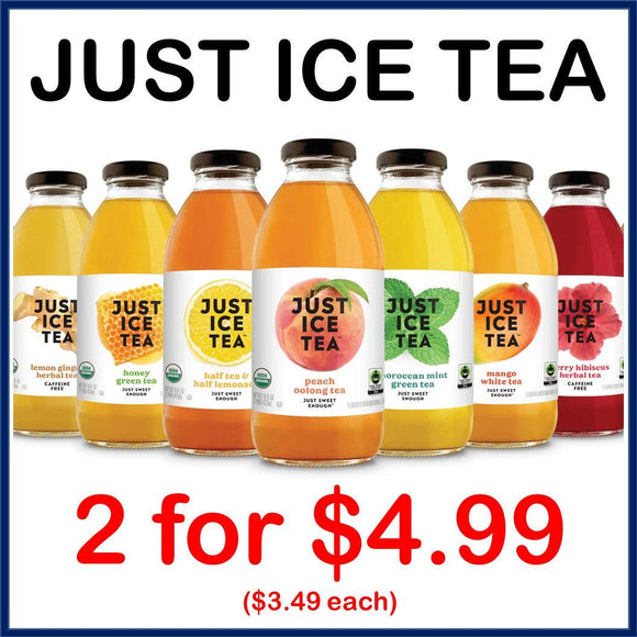 Just Ice Tea 16oz. Special - East Side Grocery
