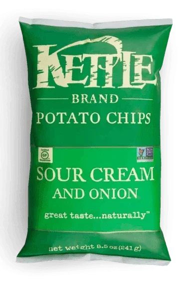 Kettle Chips Sour Cream Onion 5oz. - East Side Grocery