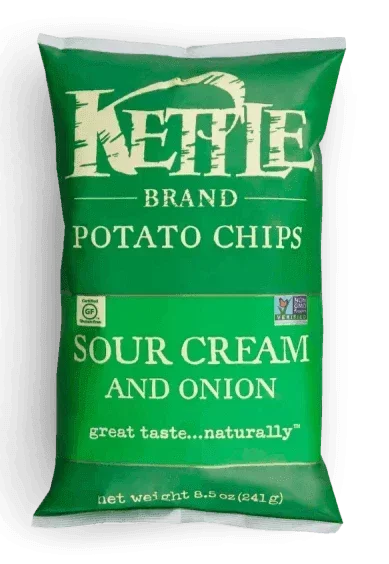 Kettle Chips Sour Cream Onion 5oz. - East Side Grocery