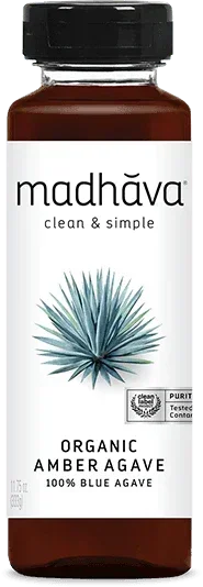 Madhava Agave Syrup Amber 11.75oz. - East Side Grocery