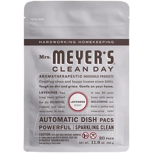 Mrs. Meyers Dishwasher Soap Pacs 11.6oz. - East Side Grocery