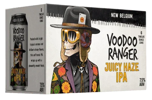 New Belgium Voodoo Ranger Juicy Haze IPA 12oz. Can - East Side Grocery