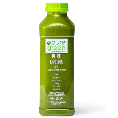 Pure Green Cold Pressed Juice 16oz. - East Side Grocery