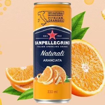 Sanpellegrino Aranciata 11.15oz. Can - East Side Grocery