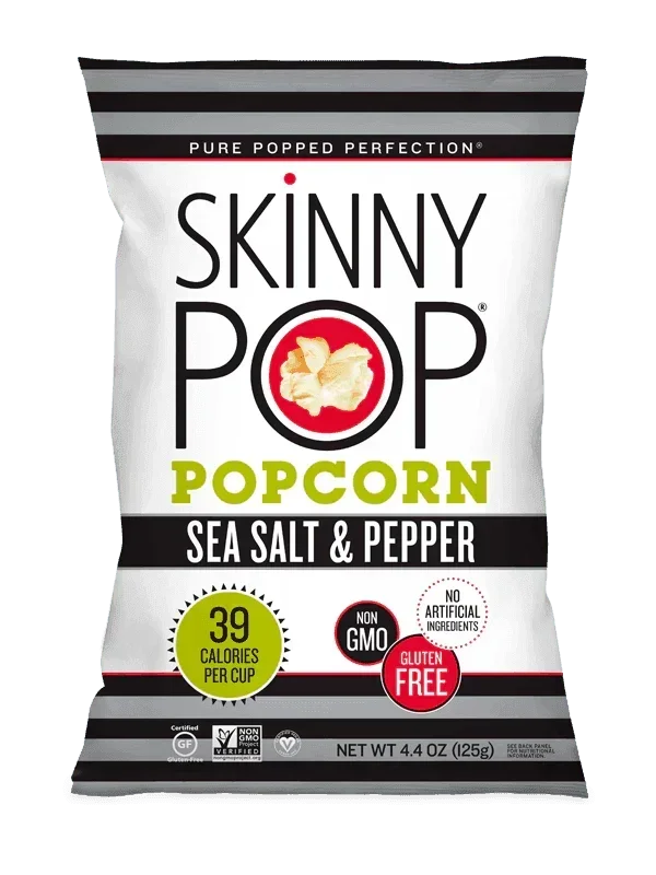 Skinny Pop Sea Salt & Pepper - 4.4oz - East Side Grocery