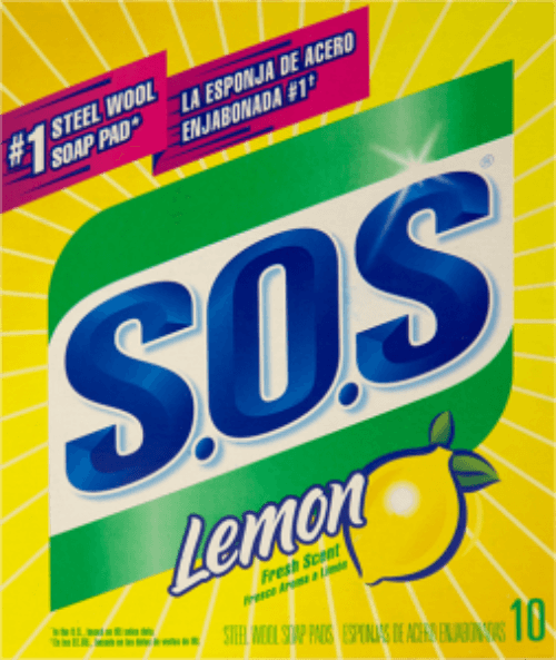 SOS Lemon Soap Pads 10ct. - East Side Grocery