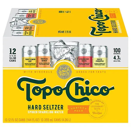 Topo Chico Hard Seltzer 12oz. Can - East Side Grocery