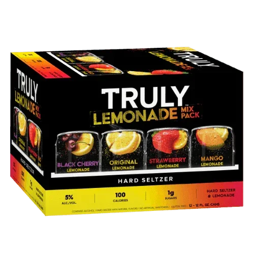 Truly Hard Seltzer Lemonade Mix Variety 12oz. Can Pack - East Side Grocery