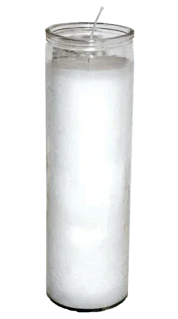 Unscented Glass Candles - East Side Grocery