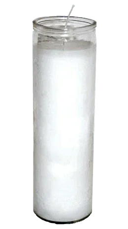 Unscented Glass Candles - East Side Grocery