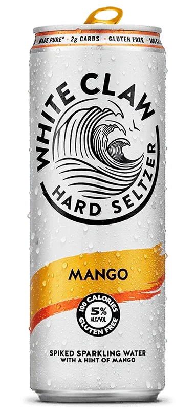 White Claw Hard Seltzer Mango 19.2oz. Can - East Side Grocery
