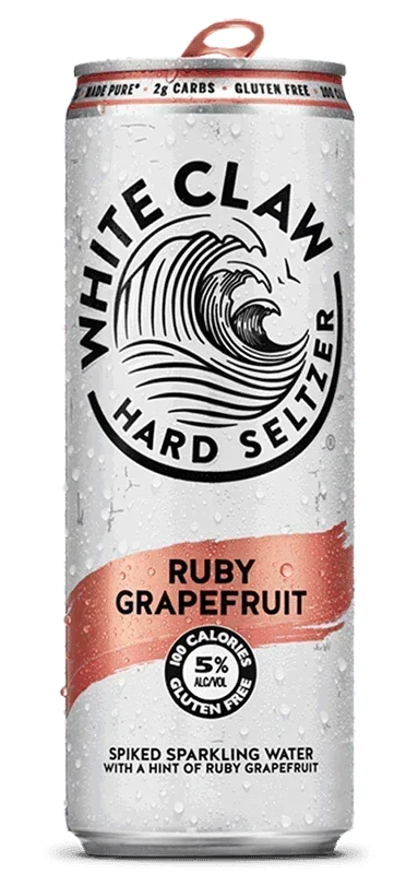 White Claw Hard Seltzer Ruby Grapefruit 19.2oz. Can - East Side Grocery