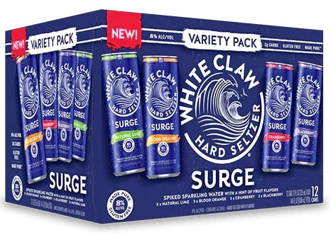 White Claw Surge Variety Pack 12oz. Can - East Side Grocery