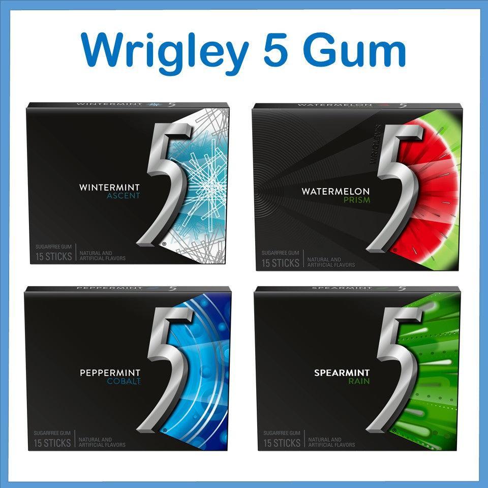 Wrigley 5 Gum 15 Sticks – East Side Grocery