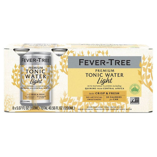 Fever Tree Premium Light Tonic 5.07oz. Can