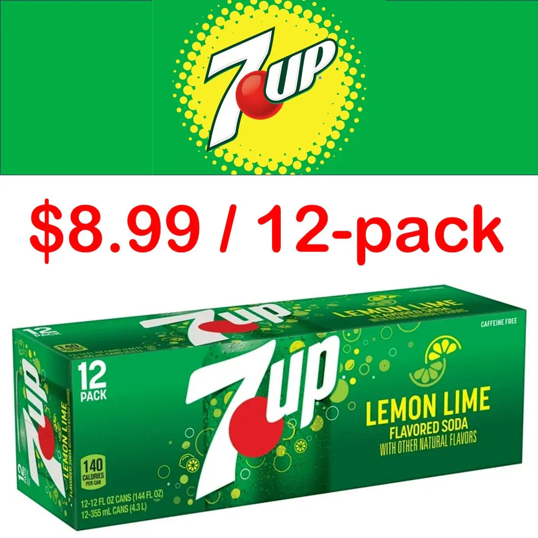 7UP 12 Pack Can Special