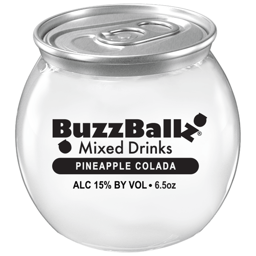 BuzzBallz Pineapple Colada 6.5oz