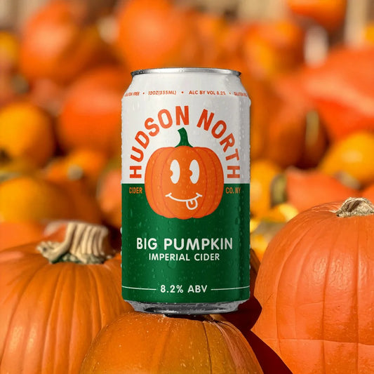 Hudson North Cider Big Pumpkin 12oz. Can
