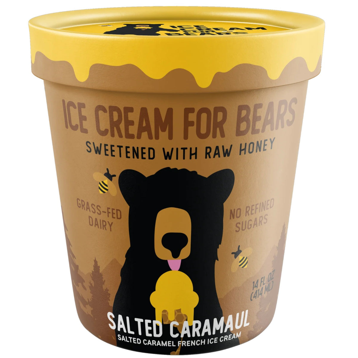 Ice Cream for Bears Salted Caramaul 14oz.