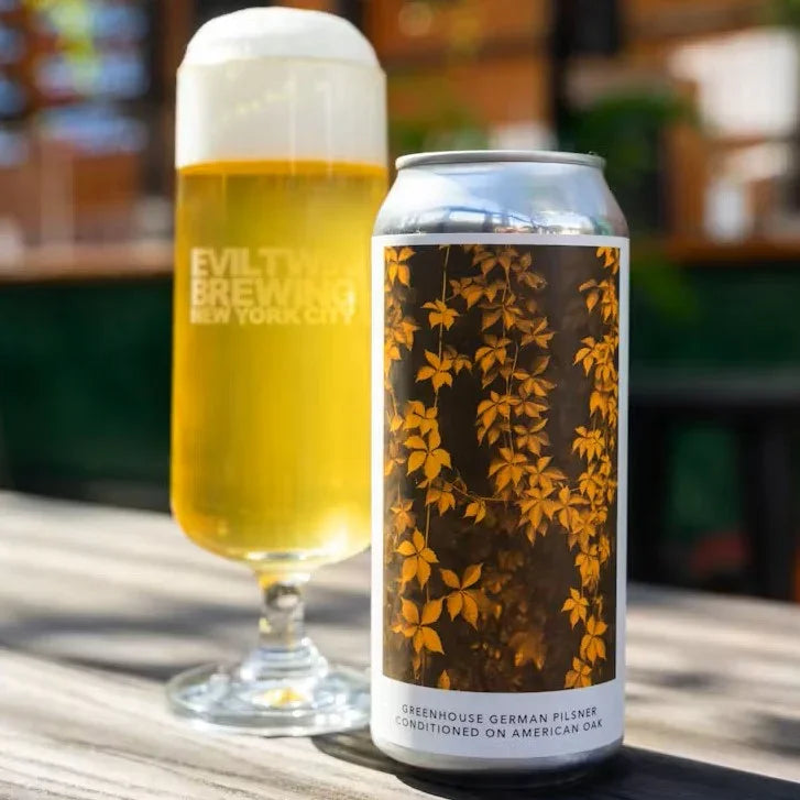 Evil Twin NYC Greenhouse German Pilsner 16oz. Can