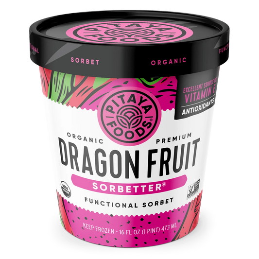 Pitaya Foods Dragon Fruit Sorbetter Pint