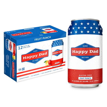Happy Dad Hard Seltzer 12 Pack Special