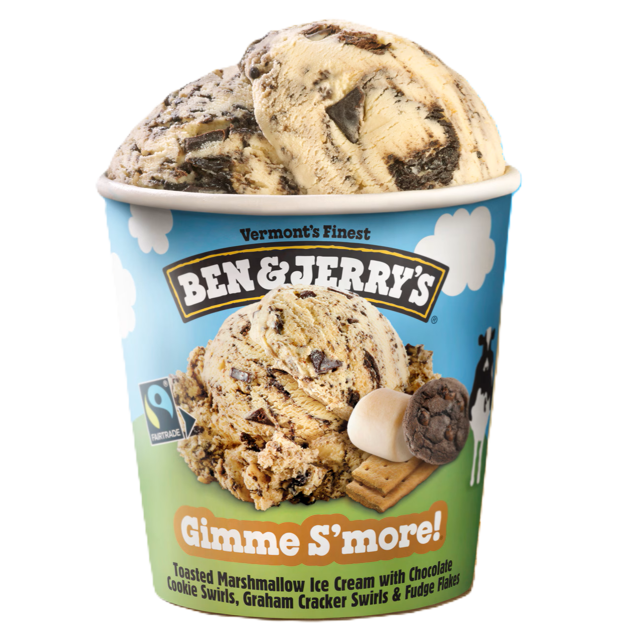 Ben & Jerry's Ice Cream Gimme S’more! 16oz.