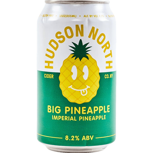 Hudson North Big Pineapple Cider 12oz. Can