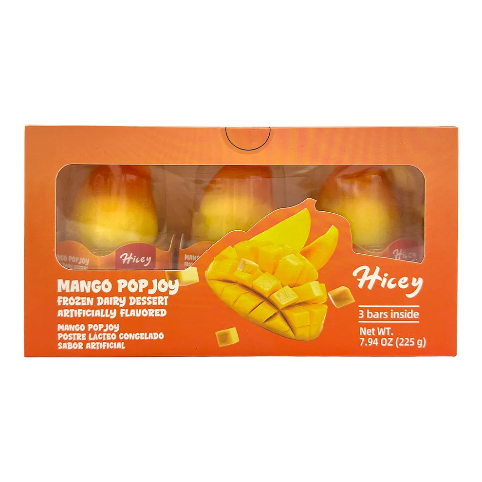 Hicey Mango Pop Joy Frozen Dairy Dessert